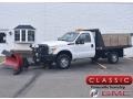 Oxford White 2012 Ford F350 Super Duty XL Regular Cab 4x4 Plow Truck