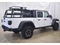 2020 Bright White Jeep Gladiator Rubicon 4x4  photo #2