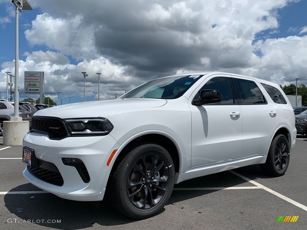 2021 Durango GT AWD - Vice White / Black photo #1