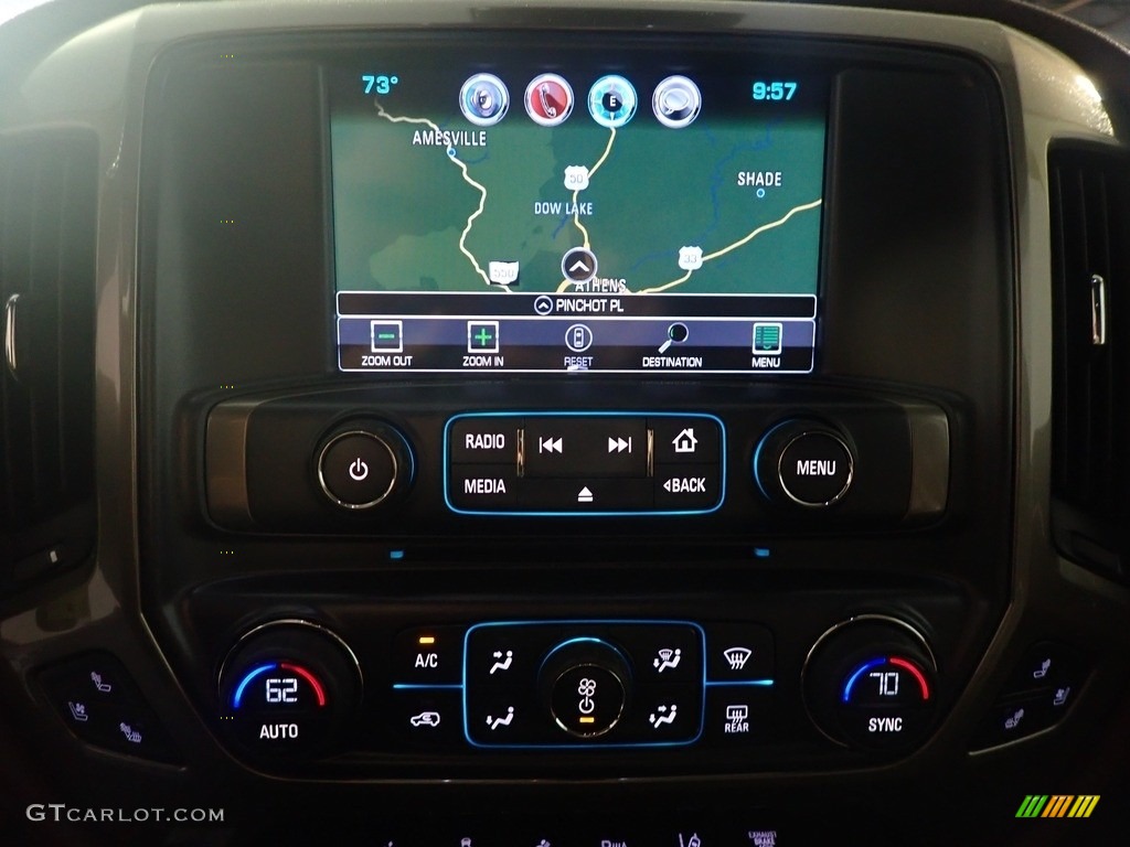2016 Chevrolet Silverado 2500HD High Country Crew Cab 4x4 Controls Photo #142426228