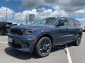 2021 Reactor Blue Pearl Dodge Durango GT AWD #142425071