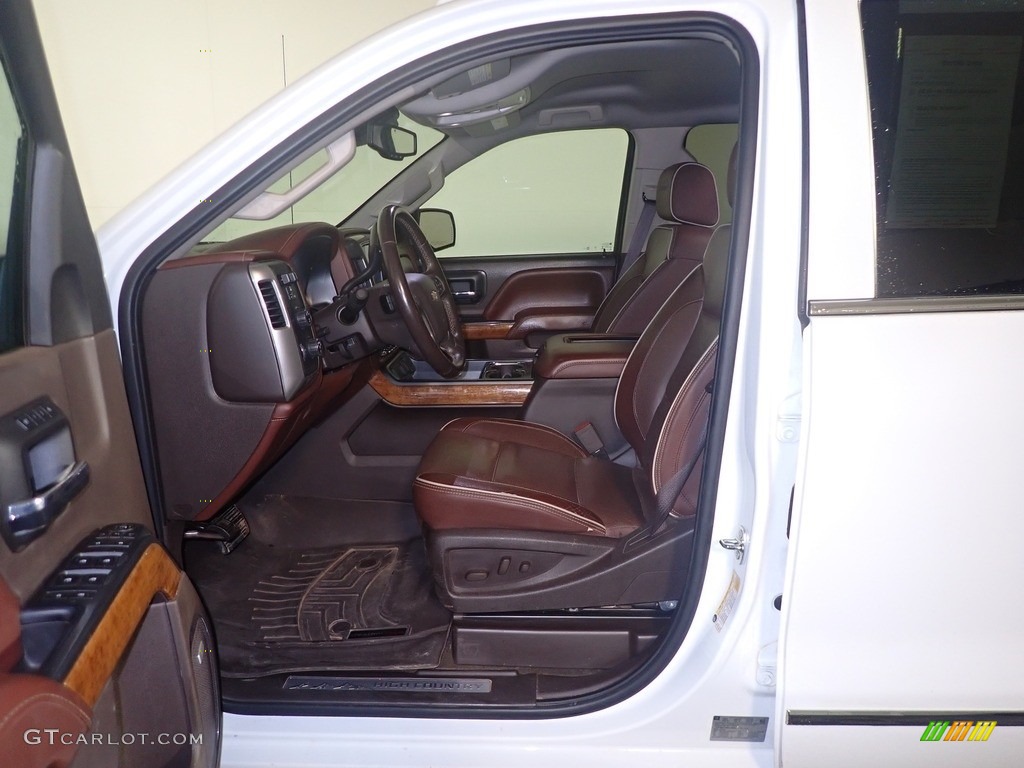 High Country Saddle Interior 2016 Chevrolet Silverado 2500HD High Country Crew Cab 4x4 Photo #142426681