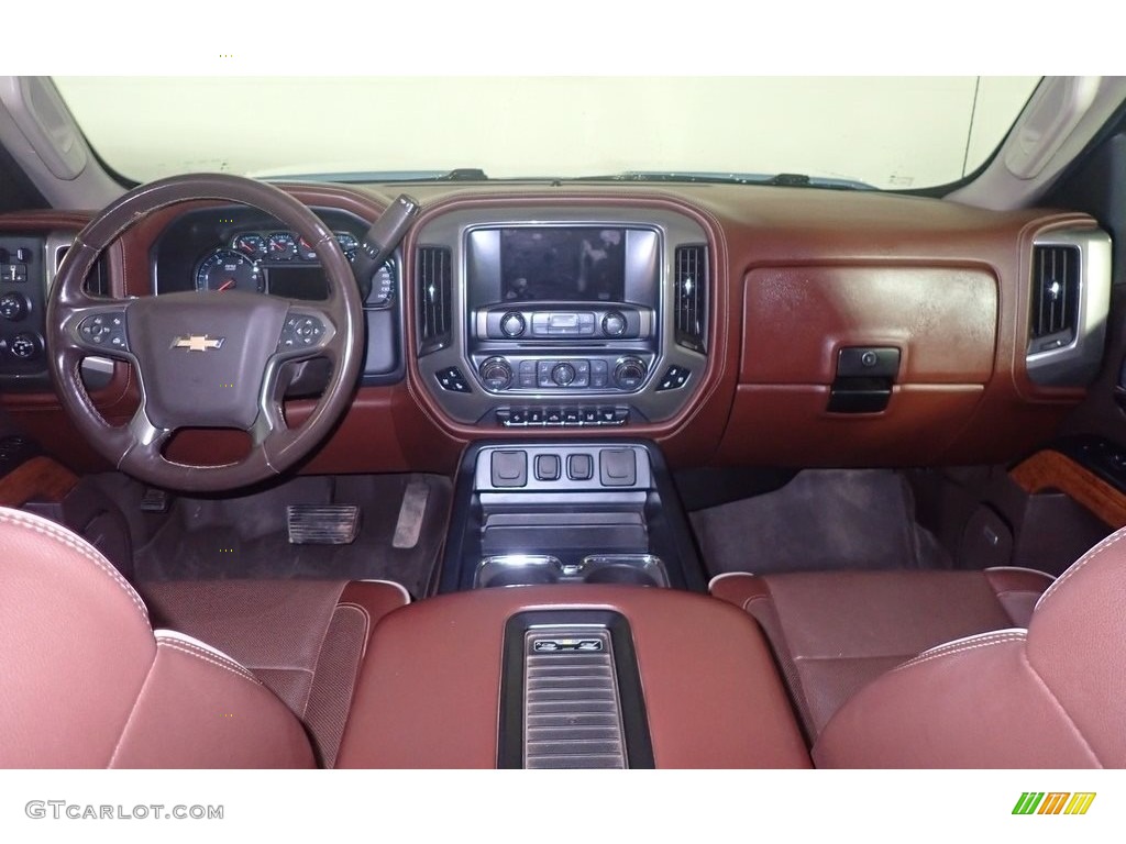 2016 Chevrolet Silverado 2500HD High Country Crew Cab 4x4 High Country Saddle Dashboard Photo #142426729