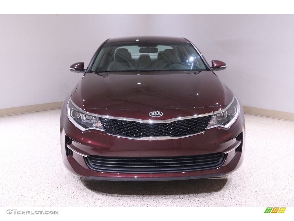 2016 Optima LX - Sangria / Beige photo #2