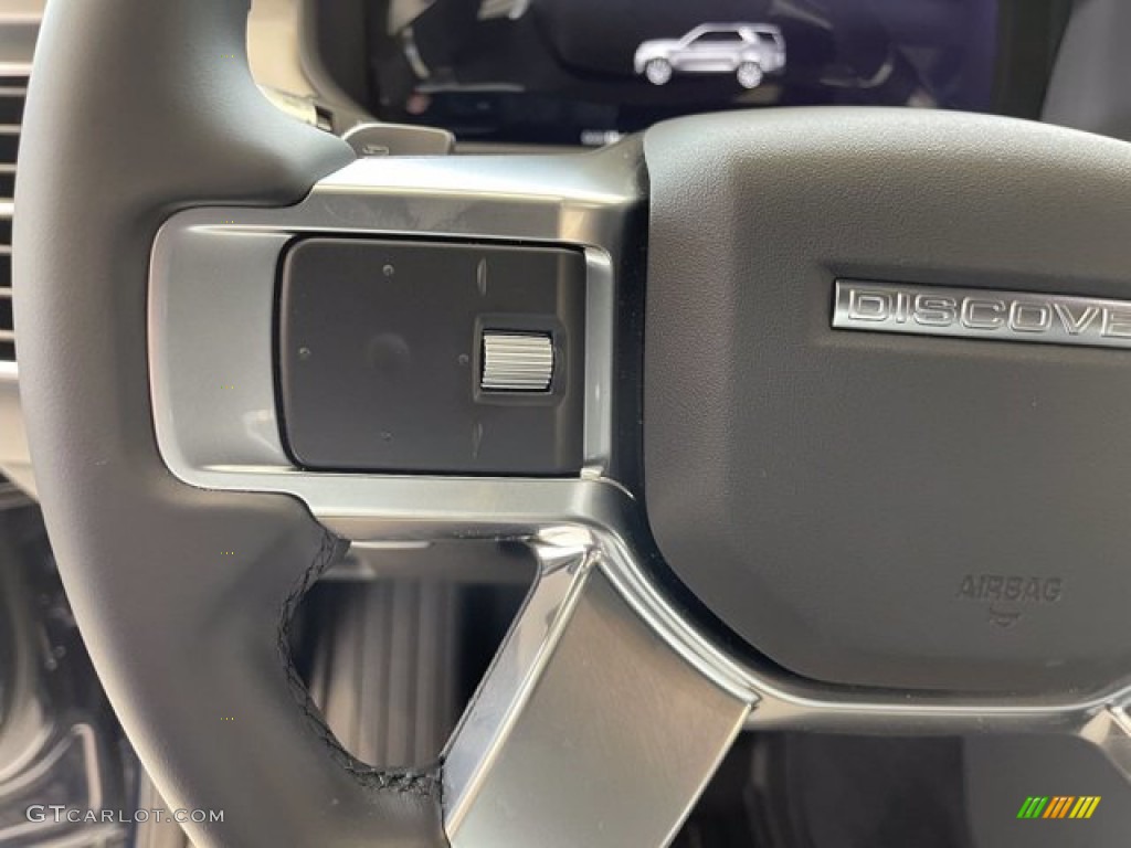 2022 Land Rover Discovery P360 S R-Dynamic Light Oyster/Ebony Steering Wheel Photo #142427842