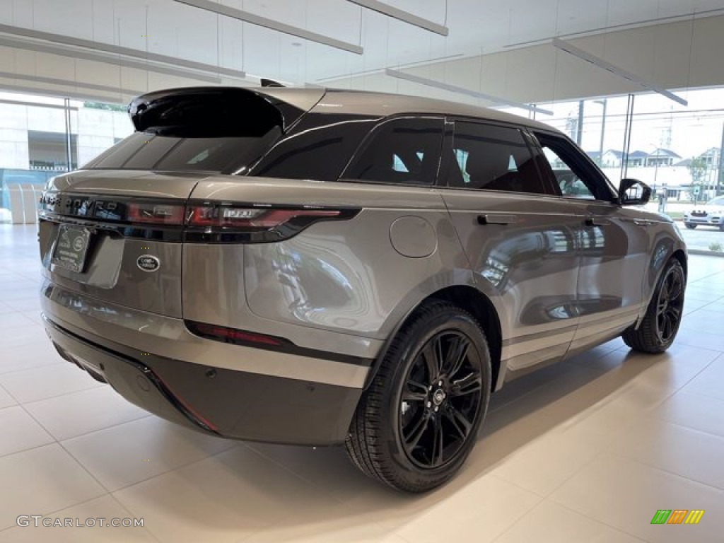 2021 Range Rover Velar R-Dynamic S - Silicon Silver Premium Metallic / Light Oyster photo #2
