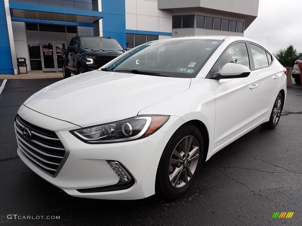 2017 Elantra SE - White / Beige photo #2
