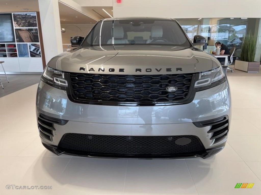 2021 Range Rover Velar R-Dynamic S - Silicon Silver Premium Metallic / Light Oyster photo #8