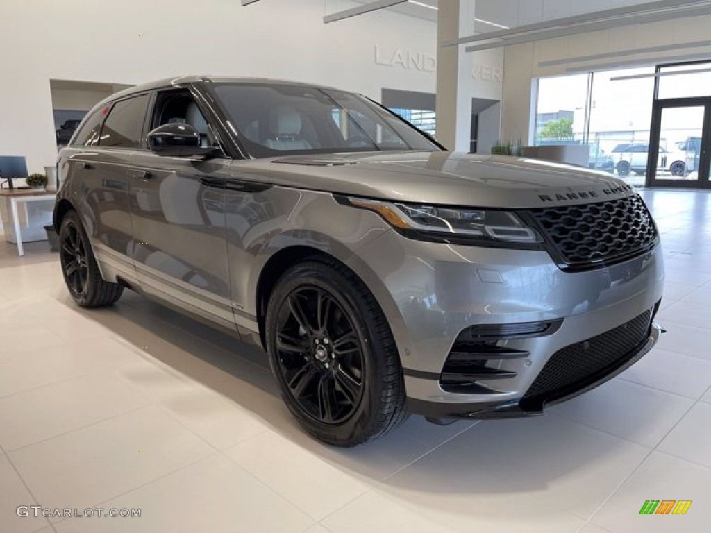Silicon Silver Premium Metallic 2021 Land Rover Range Rover Velar R-Dynamic S Exterior Photo #142428943