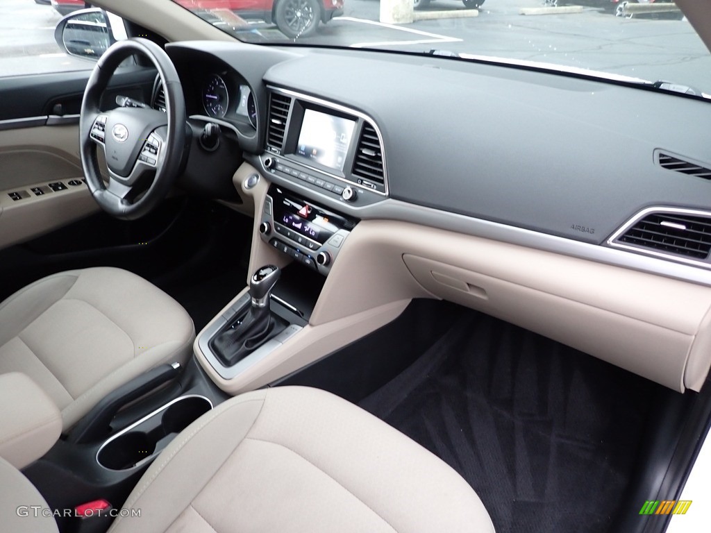 2017 Elantra SE - White / Beige photo #16