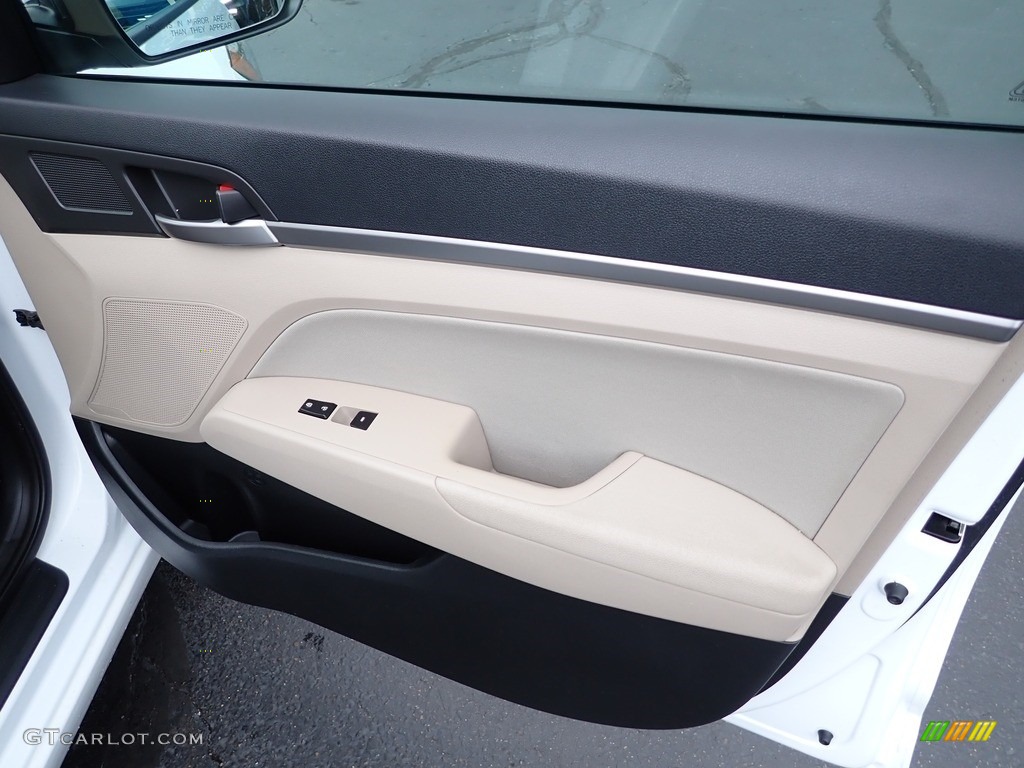 2017 Elantra SE - White / Beige photo #17