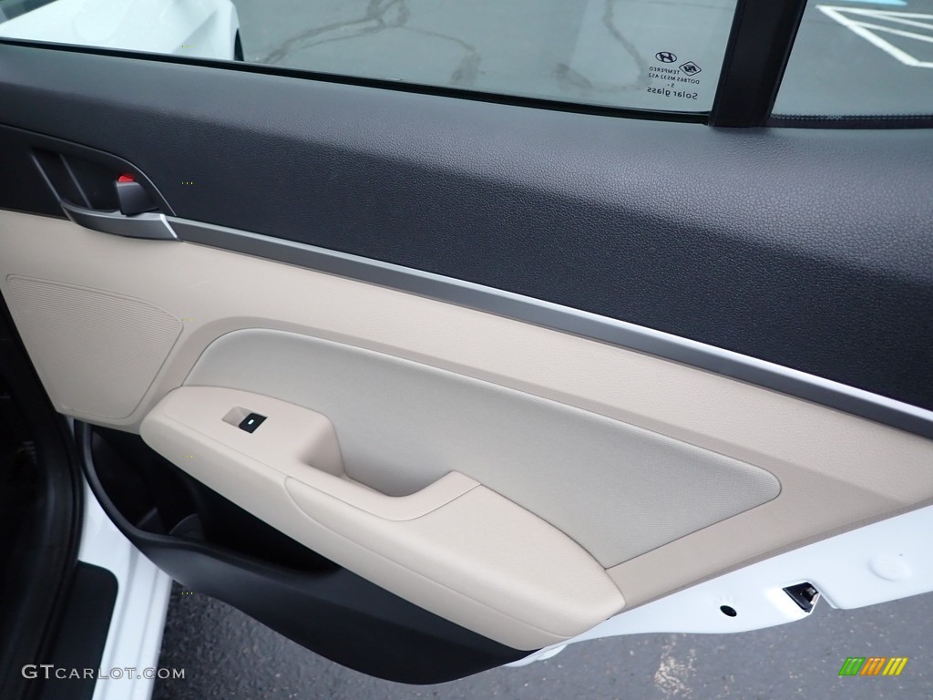 2017 Elantra SE - White / Beige photo #19