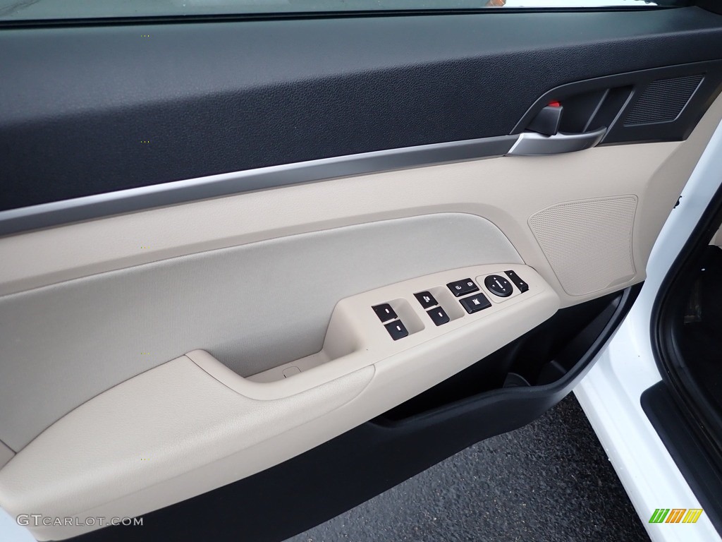 2017 Elantra SE - White / Beige photo #24