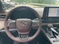 2021 Toyota Sienna Noble Brown Interior Steering Wheel Photo