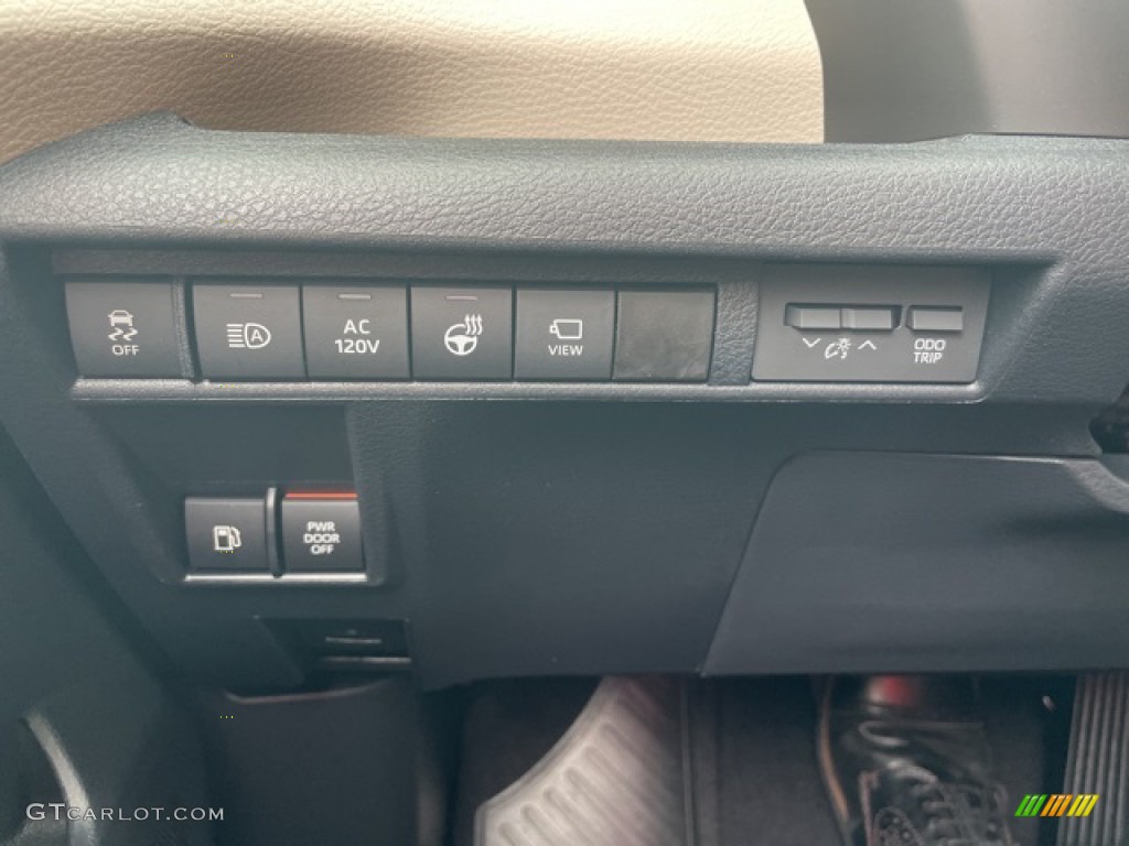 2021 Toyota Sienna Platinum AWD Hybrid Controls Photo #142429636