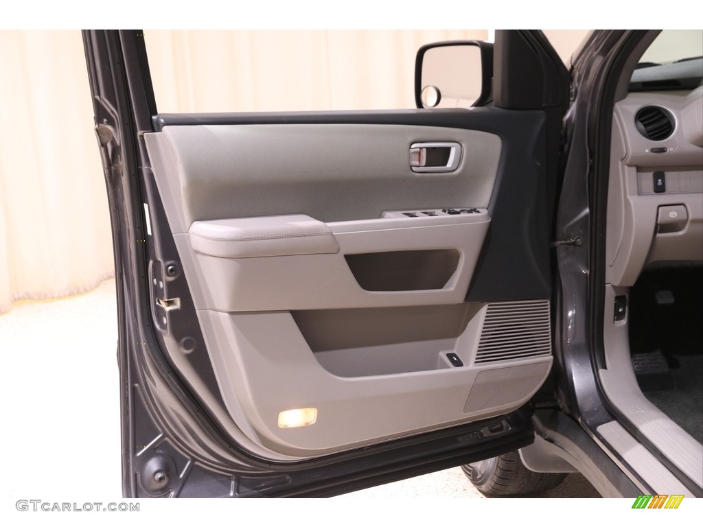 2015 Pilot EX 4WD - Modern Steel Metallic / Gray photo #4