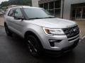 Ingot Silver 2018 Ford Explorer XLT 4WD Exterior