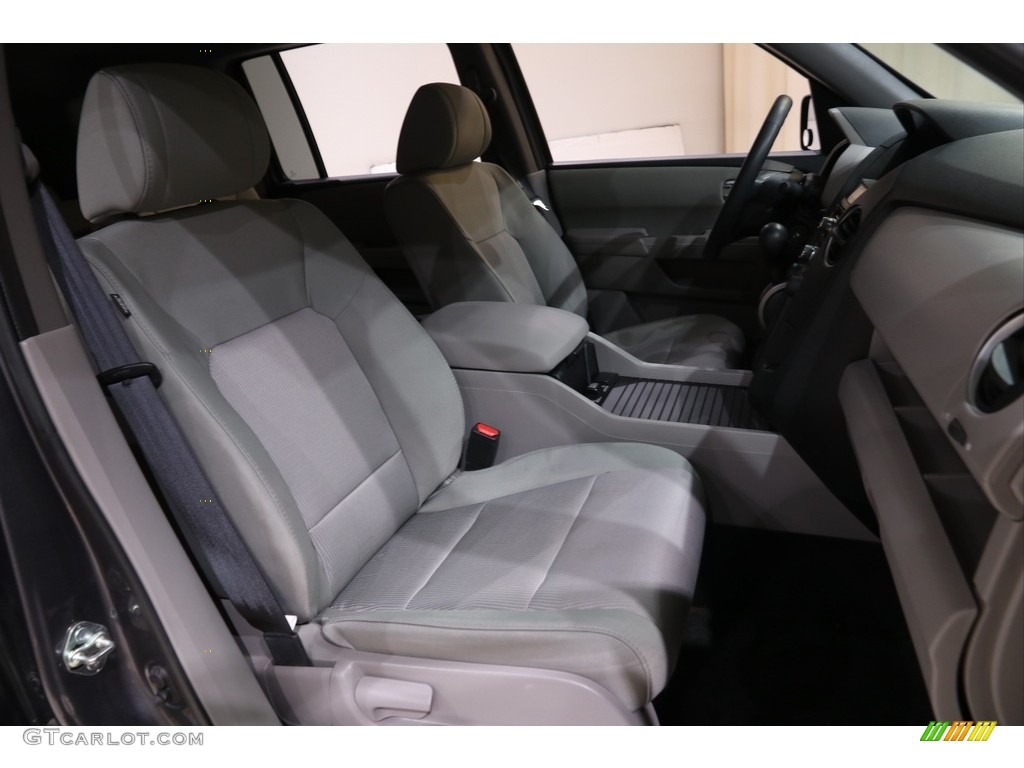 2015 Pilot EX 4WD - Modern Steel Metallic / Gray photo #16