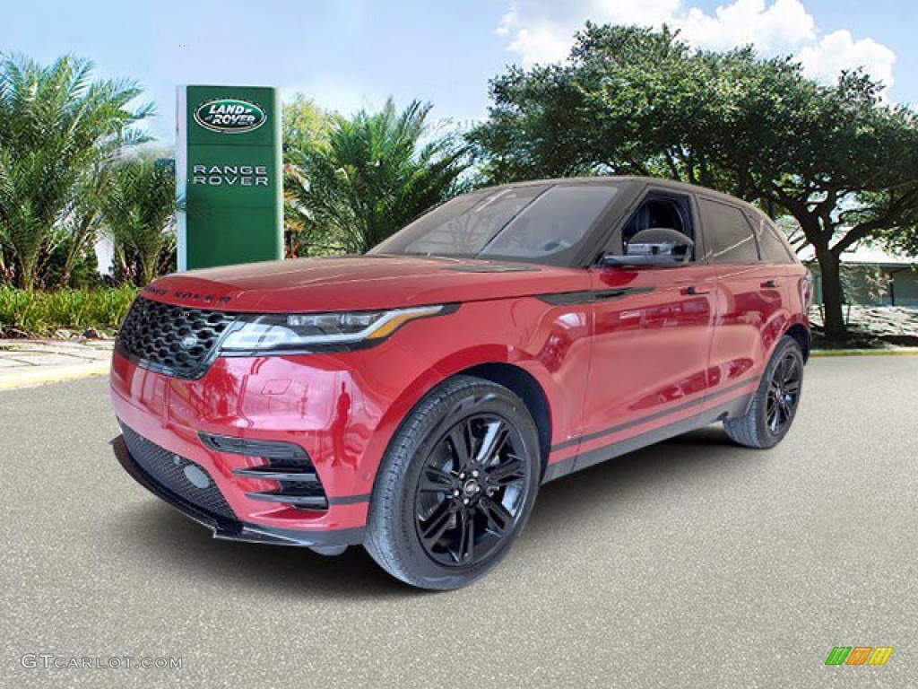 2021 Range Rover Velar R-Dynamic S - Firenze Red Metallic / Ebony photo #1