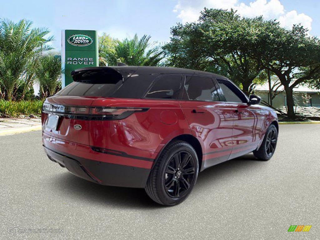 2021 Range Rover Velar R-Dynamic S - Firenze Red Metallic / Ebony photo #2