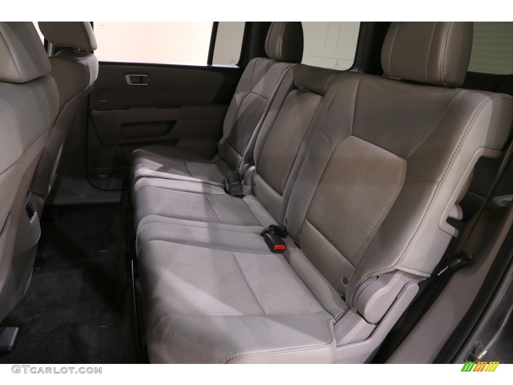 2015 Pilot EX 4WD - Modern Steel Metallic / Gray photo #18