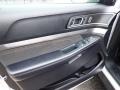 Ebony Black 2018 Ford Explorer XLT 4WD Door Panel