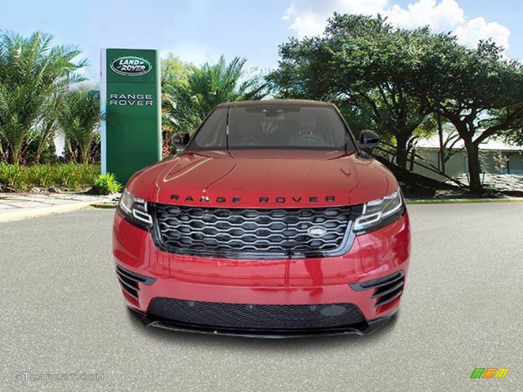 2021 Range Rover Velar R-Dynamic S - Firenze Red Metallic / Ebony photo #8