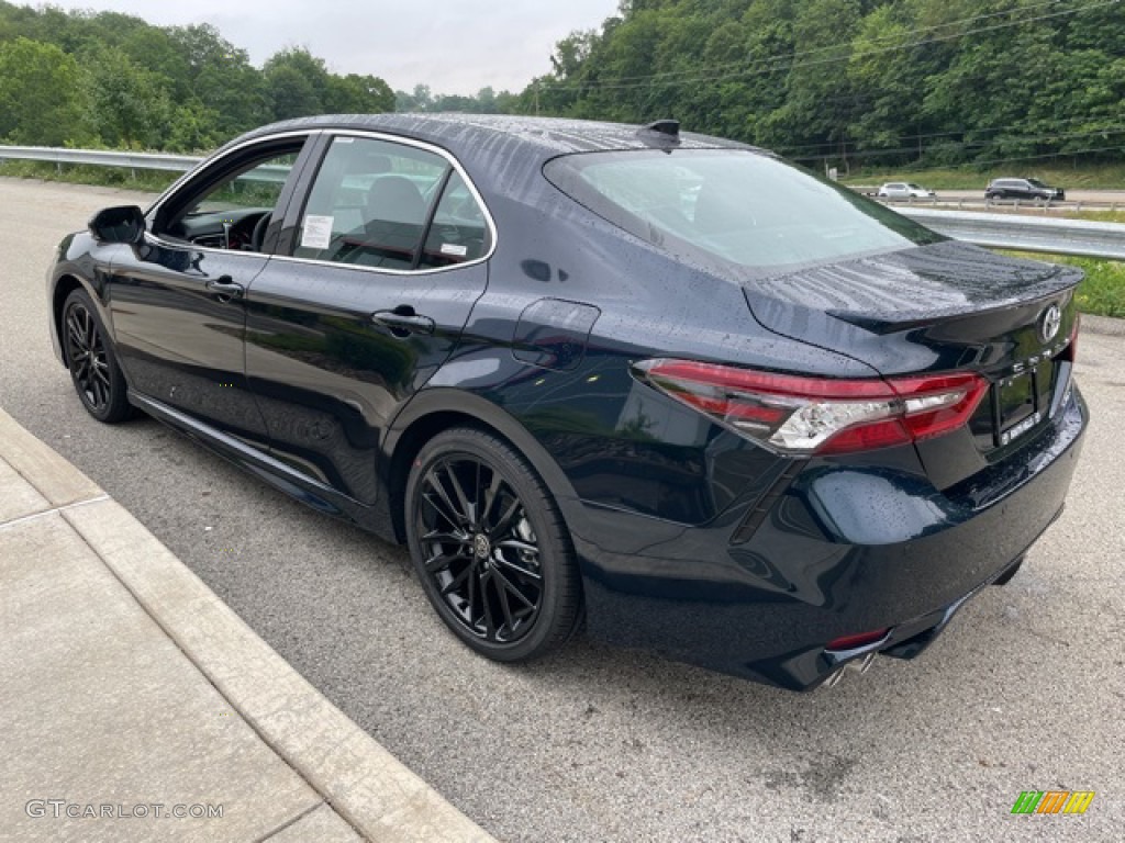 Galactic Aqua Mica 2021 Toyota Camry XSE Exterior Photo #142430236