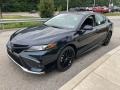 Galactic Aqua Mica 2021 Toyota Camry XSE Exterior