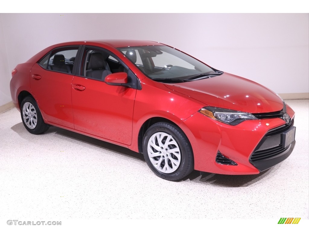 2018 Barcelona Red Metallic Toyota Corolla LE 142425182 Photo 9