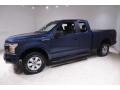 2018 Blue Jeans Ford F150 XL SuperCab 4x4  photo #3