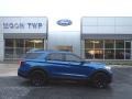 2020 Atlas Blue Metallic Ford Explorer ST 4WD #142425122
