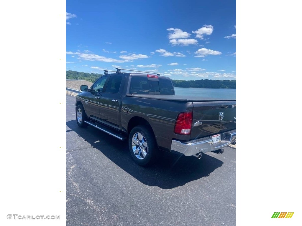 2018 1500 Big Horn Crew Cab 4x4 - Maximum Steel Metallic / Black/Diesel Gray photo #3