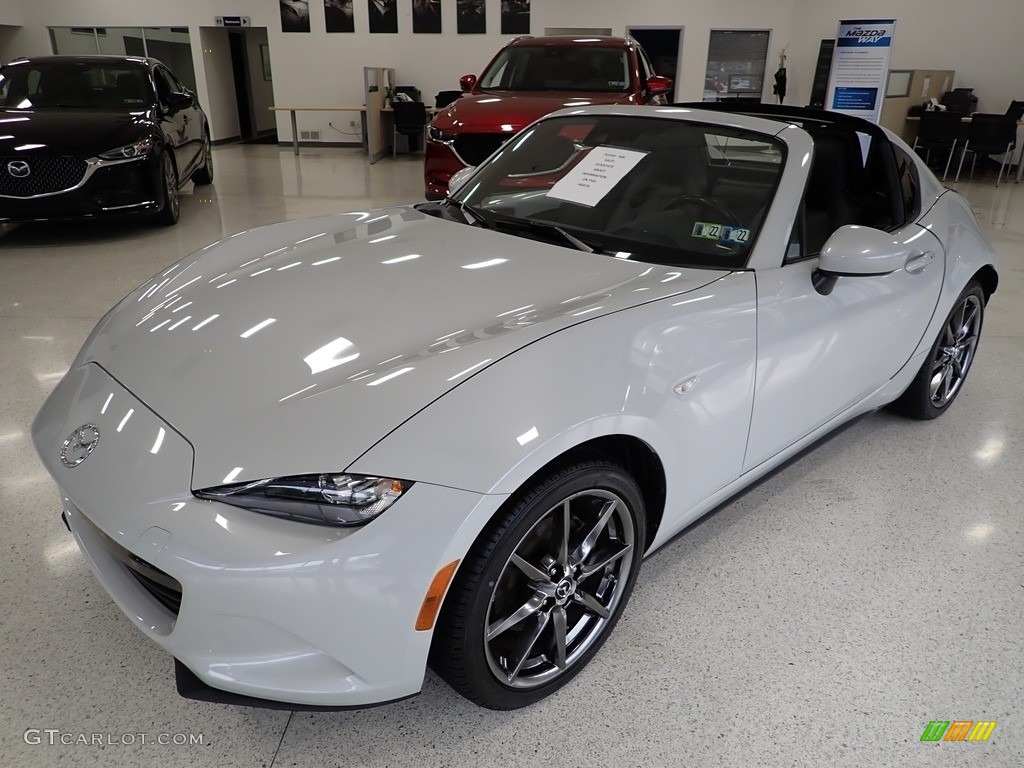 Ceramic Metallic 2019 Mazda MX-5 Miata RF Grand Touring Exterior Photo #142431823