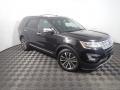 2017 Shadow Black Ford Explorer Platinum 4WD  photo #5