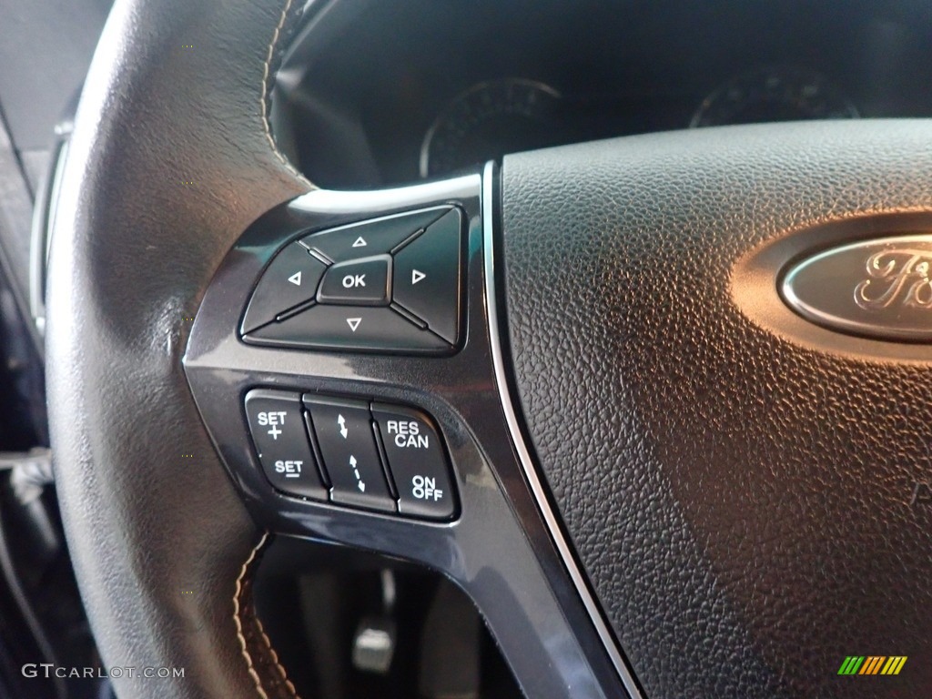 2017 Explorer Platinum 4WD - Shadow Black / Ebony Black photo #33