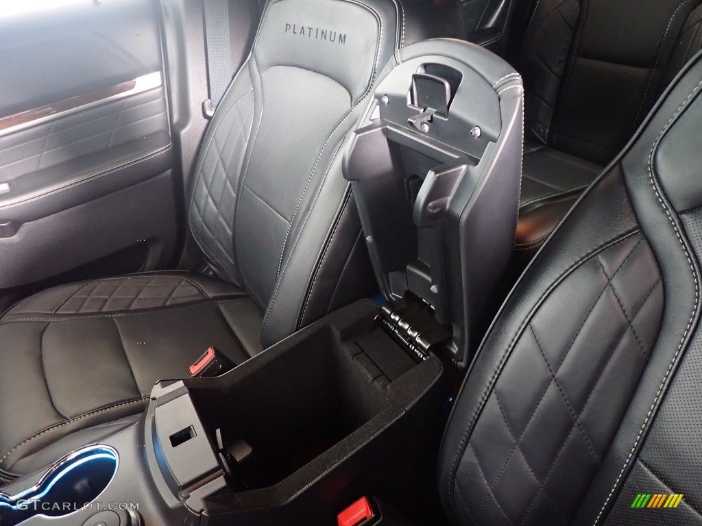 2017 Explorer Platinum 4WD - Shadow Black / Ebony Black photo #37