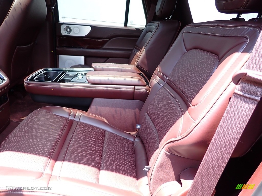 2018 Lincoln Navigator Black Label 4x4 Rear Seat Photo #142433509