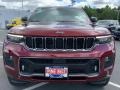 2021 Velvet Red Pearl Jeep Grand Cherokee L Overland 4x4  photo #2