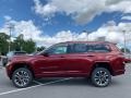 2021 Velvet Red Pearl Jeep Grand Cherokee L Overland 4x4  photo #3