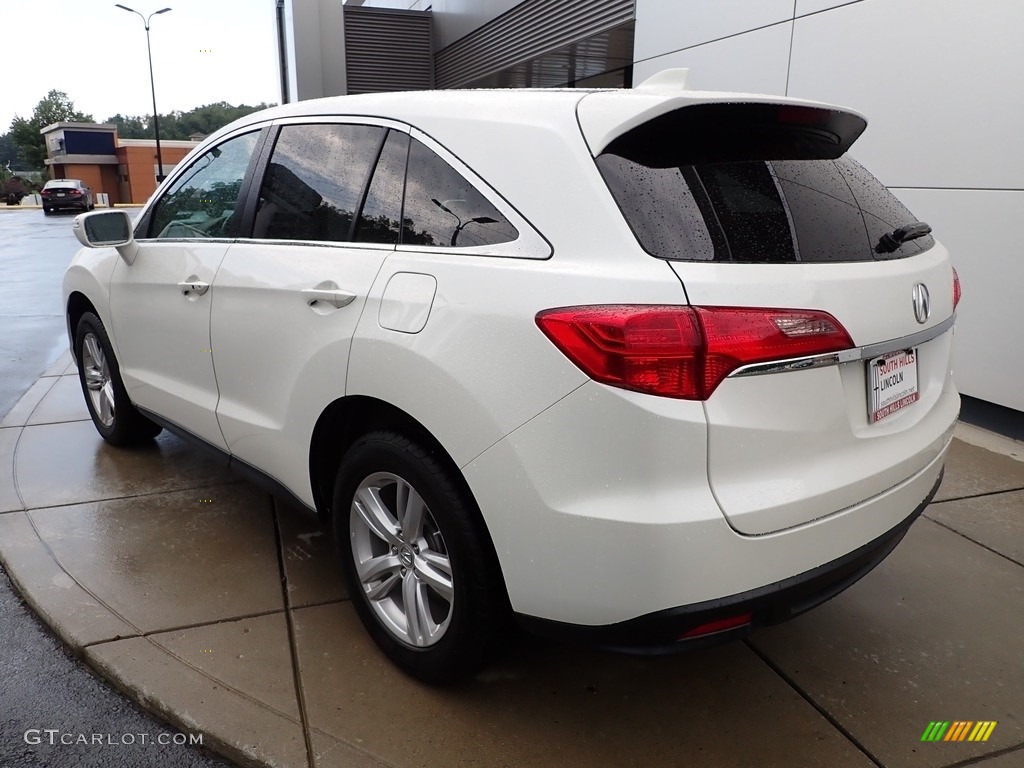 2014 RDX Technology AWD - White Diamond Pearl / Parchment photo #3