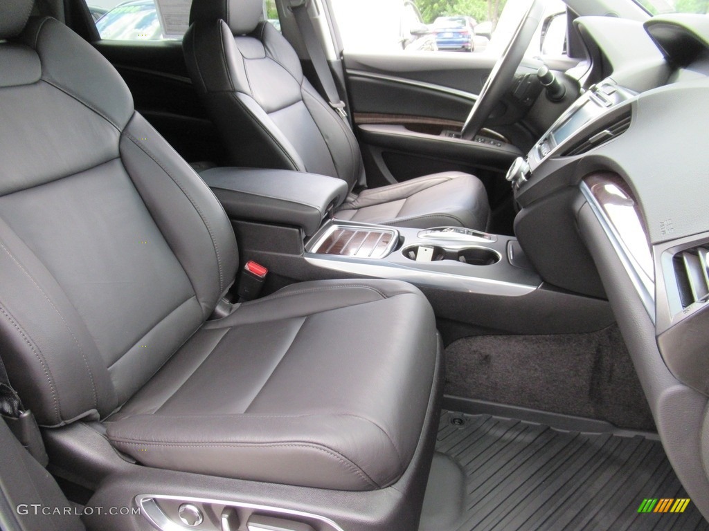 Ebony Interior 2020 Acura MDX FWD Photo #142434742