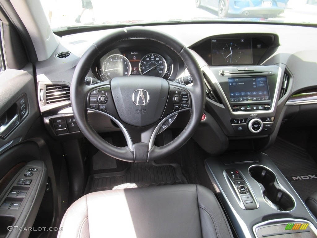 2020 Acura MDX FWD Ebony Dashboard Photo #142434767