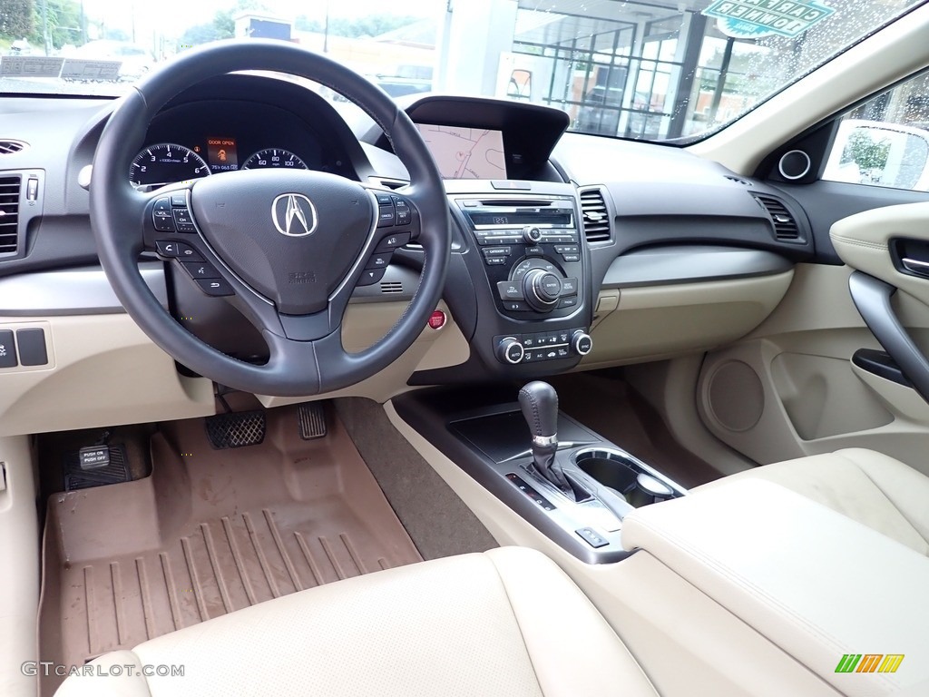2014 RDX Technology AWD - White Diamond Pearl / Parchment photo #17