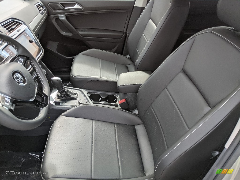 Titan Black Interior 2021 Volkswagen Tiguan SEL 4Motion Photo #142435807