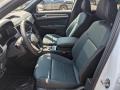 2021 Volkswagen Atlas Cross Sport Stone Blue/Black Interior Front Seat Photo