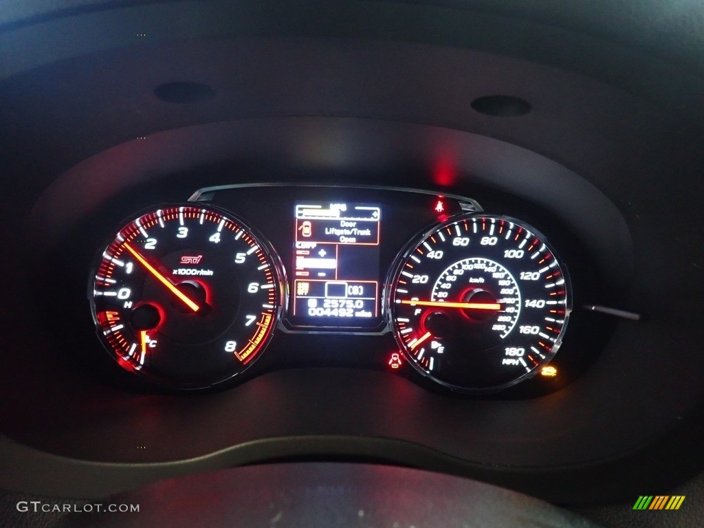 2019 Subaru WRX STI Gauges Photo #142436028