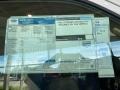 2021 F550 Super Duty XL Regular Cab 4x4 Chassis Dump Truck Window Sticker