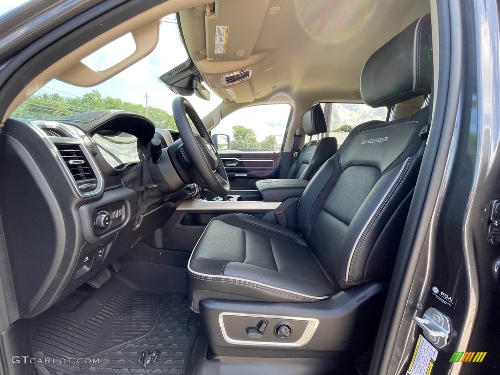 2021 Ram 1500 Laramie Crew Cab 4x4 Front Seat Photo #142436181