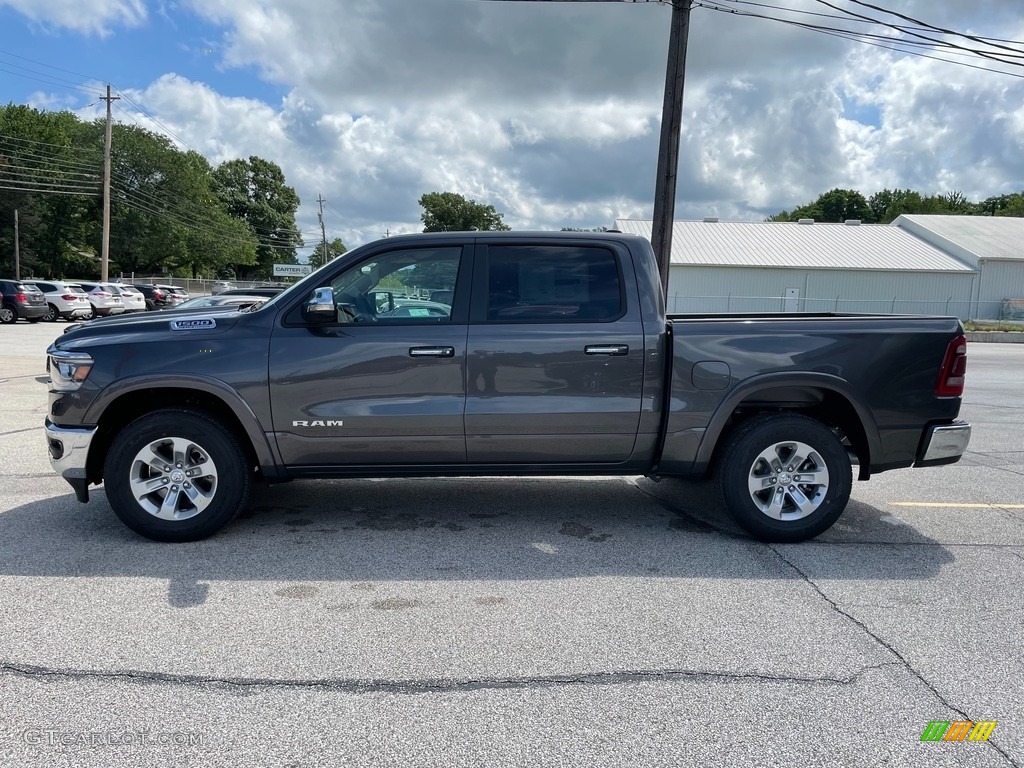 Granite Crystal Metallic 2021 Ram 1500 Laramie Crew Cab 4x4 Exterior Photo #142436298